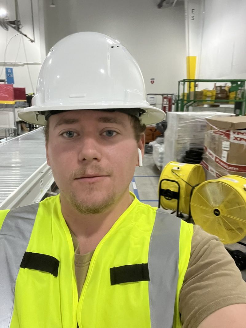 Matt Lee, owner of High Desert Fix, on a commercial job site